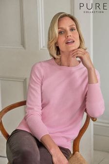 Pure Collection Cashmere Crew Neck Sweater (K72305) | CHF 211