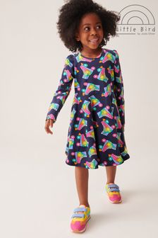 Boys Older Girls Dresses Blue Skater Casual Next Oman