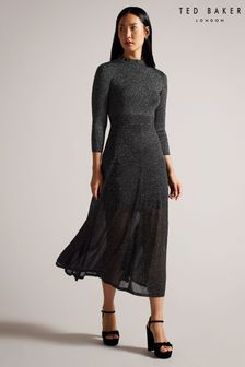 Ted Baker Metallic Kannie Knitted Midi Dress (K73182) | 12 874 ₴