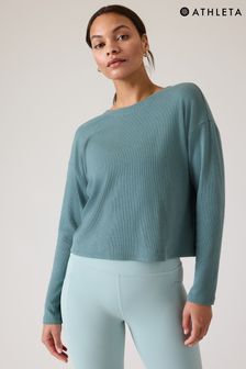 Zelena - Athleta pulover z zavitim hrbtnim delom  Presence (K73219) | €74