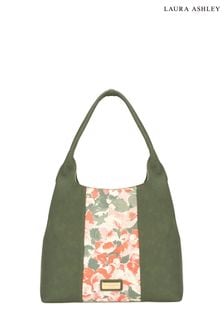 Laura Ashley Green Large Patched Shoulder Bag (K73263) | €160