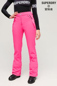 Superdry Pink Ski Softshell Slim Trousers (K73347) | €217
