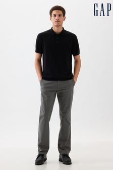 Серый - Прямые брюки чинос Gap Essential (K73450) | €55