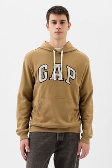 Brązowy - Bluza z kapturem i logo Gap (K73460) | 190 zł