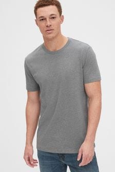 Gap Grey Classic Cotton Short Sleeve Crew Neck T-Shirt (K73469) | €16