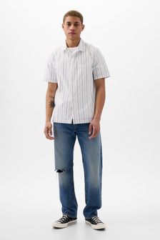 Blanco - Camisa de popelina de corte estándar All-Day de Gap (K73470) | 50 €