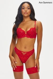 Rot - Ann Summers The Icon Pailletten-Tanga​​​​​​​ (K73533) | 23 €