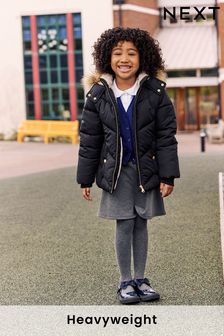 Girls Black School Coats Jackets Next Oman
