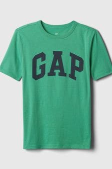 Gap Green Crew Neck Logo Short Sleeve T-Shirt (K73648) | kr180