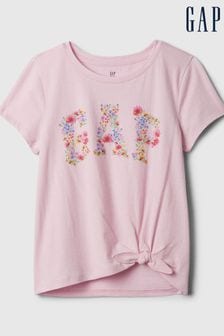 Gap Pink Knot-Tie Graphic T-Shirt (4-13yrs) (K73788) | 18 €