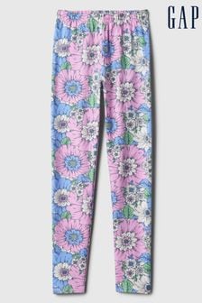 Gap Blue Stretch Jersey Print Leggings (4-13yrs) (K73797) | €14