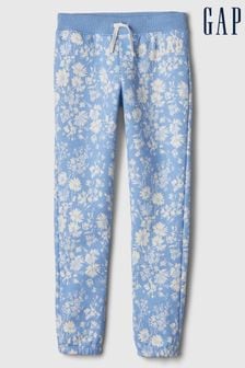 Gap Blue & White Floral Graphic Print Pull On Joggers (4-13yrs) (K73841) | €24