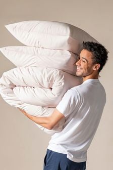Bedfolk Luxe Quadratische Kissenbezüge aus Baumwolle, 2er-Set (K73862) | 84 €