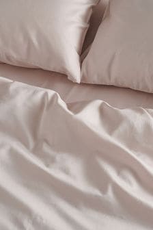 Bedfolk Pink Luxe Cotton Deep Fitted Sheet (K73898) | €86 - €152