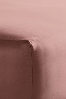 Bedfolk Orange Luxe Cotton Deep Fitted Sheet (K73916) | 100 € - 176 €