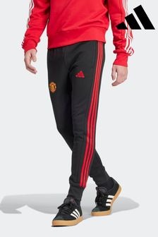 adidas Black Manchester United DNA Tracksuit Bottoms (K74235) | $94