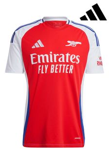 adidas Red/White Arsenal 24/25 Home Jersey (K74237) | SGD 155