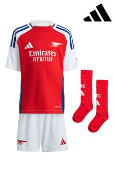 adidas Red/White Kids Arsenal 24/25 Home Mini Kit (K74259) | €79