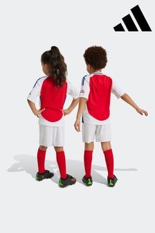 adidas Red/White Kids Arsenal 24/25 Home Mini Kit (K74259) | $86