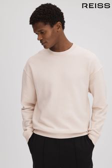 Off White - Reiss Alistar Sweatshirt aus Baumwolle mit Rundhalsausschnitt (K74322) | 122 €