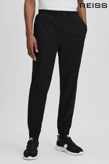 Reiss Onyx Black Dax Castore Water Repellent Track Pants (K74368) | €171