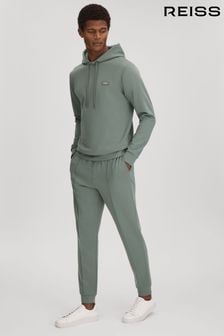 灰綠色 - Reiss黑色Interlock平織慢跑運動褲 (K74433) | NT$6,480