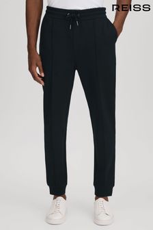 海軍藍 - Reiss黑色Interlock平織慢跑運動褲 (K74435) | NT$6,480