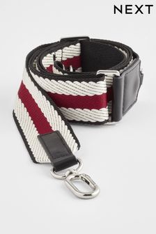 Black/Red Stripe Bag Strap (K74447) | AED40
