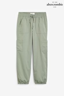 Abercrombie & Fitch Green Utility Cargo Trousers (K74464) | LEI 251