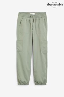 Abercrombie & Fitch Green Utility Cargo Trousers