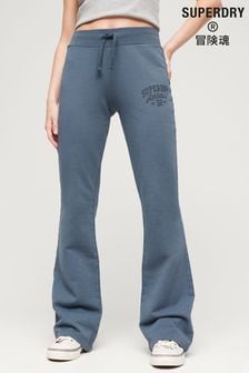 Superdry Blue Athletic Essential Jersey Flare Joggers (K74895) | 69 €