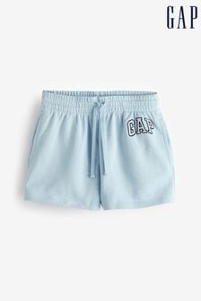 Albastru - Pantaloni scurți sport cu talie elastică și logo Gap (K74971) | 149 LEI