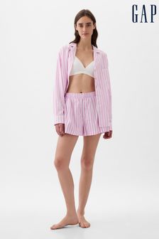 Gap Pink Stripe Poplin Pyjama Shorts (K75036) | 38 €