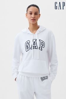 Gap White Logo Pull On Hoodie (K75060) | €34