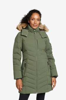 Eddie Bauer Green Sun Valley Down Capers Coats (K75074) | AED1,165