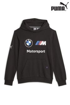 Puma Black BMW M Motorsport Youth Essentials Hoodie (K75177) | SGD 85