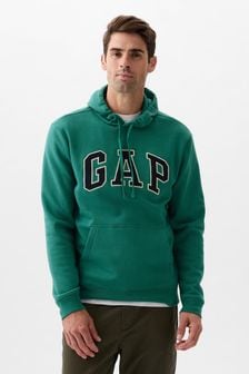 Zielony - Bluza z kapturem i logo Gap (K75237) | 190 zł