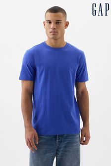 Blau - Gap Everyday Weiches T-Shirt mit Rundhalsausschnitt (K75259) | 16 €