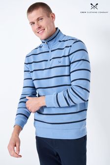 Blue Sky - Crew Clothing Classic Half Zip Sweatshirt (K75263) | kr1 190