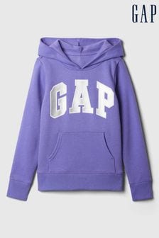 Violet - Sweat à capuche imprimé graphique Gap logo (4-13 ans) (K75408) | €23
