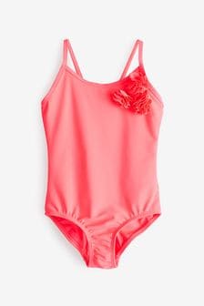 Gap Pink Floral Corsage Swimsuit (4-12yrs) (K75447) | Kč990