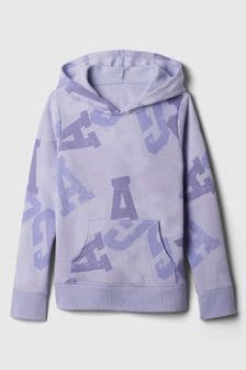 Пурпурный - Худи с принтом логотипа Gap (4-13 лет) (K75482) | €27