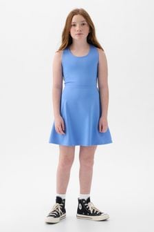 Синий - платье-трапеция со спиной-борцовкой Gap (4-13 лет) (K75484) | €27