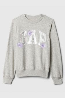 Gap Grey Logo Sweatshirt (4-13yrs) (K75487) | €21