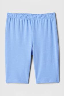 Albastru - Pantaloni scurți elastici cu elastic în Jerseu talie și Gap ciclism (4-13ani) (K75492) | 60 LEI