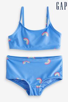 Blau/Regenbogenprint - Gap Bikini (4-12yrs) (K75493) | 39 €