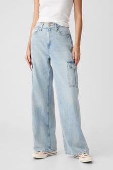 Gap Cargo-Jeans mit hohem Bund und weitem Bein (K75549) | 70 €