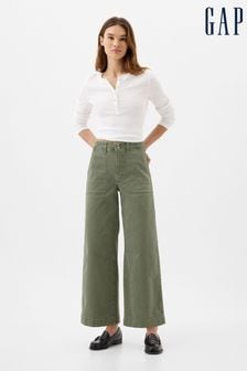 Gap Utility Jeans mit hoher Taille und weitem Bein (K75580) | 62 €