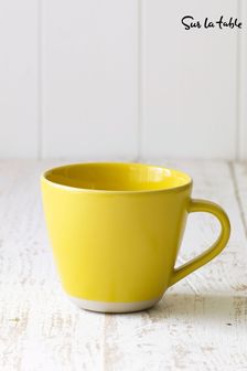Sur La Table Set of 4 Yellow Colour Me Happy Mugs (K75680) | €44