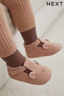 Shoes Tan Pram Shoes Footwear Next Qatar